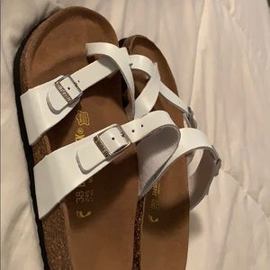 White Birkenstock